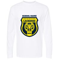 Gold Soft Touch Long Sleeve T-Shirt Thumbnail