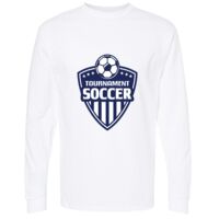 Gold Soft Touch Long Sleeve T-Shirt Thumbnail