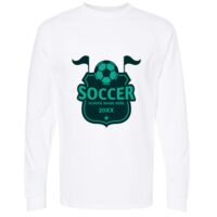 Gold Soft Touch Long Sleeve T-Shirt Thumbnail