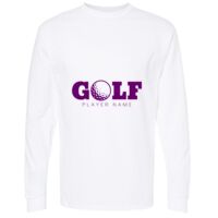 Gold Soft Touch Long Sleeve T-Shirt Thumbnail
