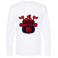 Gold Soft Touch Long Sleeve T-Shirt Thumbnail