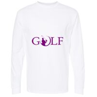 Gold Soft Touch Long Sleeve T-Shirt Thumbnail