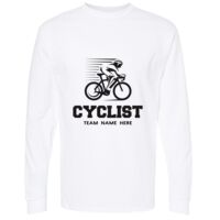 Gold Soft Touch Long Sleeve T-Shirt Thumbnail