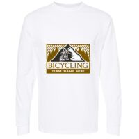Gold Soft Touch Long Sleeve T-Shirt Thumbnail