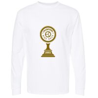 Gold Soft Touch Long Sleeve T-Shirt Thumbnail