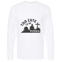 Gold Soft Touch Long Sleeve T-Shirt Thumbnail