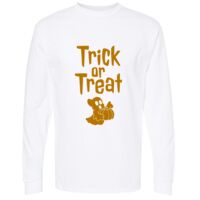 Gold Soft Touch Long Sleeve T-Shirt Thumbnail