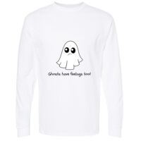 Gold Soft Touch Long Sleeve T-Shirt Thumbnail