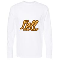 Gold Soft Touch Long Sleeve T-Shirt Thumbnail