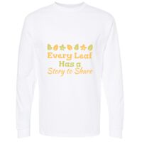 Gold Soft Touch Long Sleeve T-Shirt Thumbnail