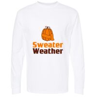 Gold Soft Touch Long Sleeve T-Shirt Thumbnail