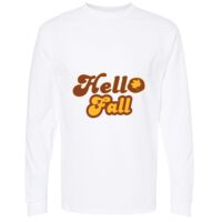 Gold Soft Touch Long Sleeve T-Shirt Thumbnail