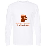 Gold Soft Touch Long Sleeve T-Shirt Thumbnail