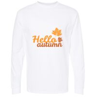 Gold Soft Touch Long Sleeve T-Shirt Thumbnail