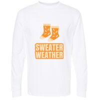 Gold Soft Touch Long Sleeve T-Shirt Thumbnail