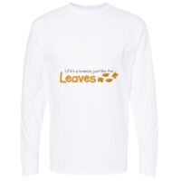 Gold Soft Touch Long Sleeve T-Shirt Thumbnail
