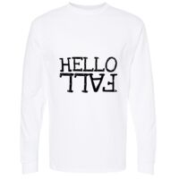 Gold Soft Touch Long Sleeve T-Shirt Thumbnail
