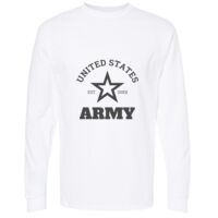 Gold Soft Touch Long Sleeve T-Shirt Thumbnail