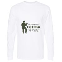 Gold Soft Touch Long Sleeve T-Shirt Thumbnail