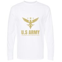 Gold Soft Touch Long Sleeve T-Shirt Thumbnail