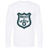 Gold Soft Touch Long Sleeve T-Shirt Thumbnail