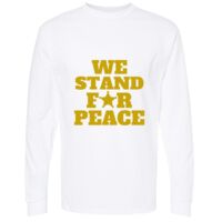 Gold Soft Touch Long Sleeve T-Shirt Thumbnail