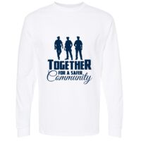 Gold Soft Touch Long Sleeve T-Shirt Thumbnail