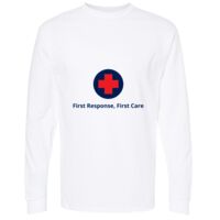 Gold Soft Touch Long Sleeve T-Shirt Thumbnail
