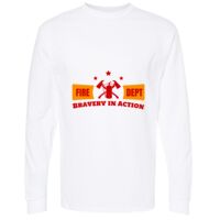 Gold Soft Touch Long Sleeve T-Shirt Thumbnail