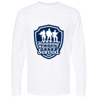Gold Soft Touch Long Sleeve T-Shirt Thumbnail