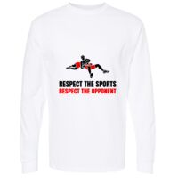 Gold Soft Touch Long Sleeve T-Shirt Thumbnail