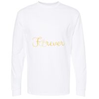 Gold Soft Touch Long Sleeve T-Shirt Thumbnail