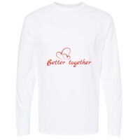 Gold Soft Touch Long Sleeve T-Shirt Thumbnail