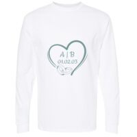 Gold Soft Touch Long Sleeve T-Shirt Thumbnail