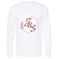 Gold Soft Touch Long Sleeve T-Shirt Thumbnail