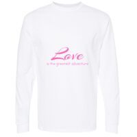 Gold Soft Touch Long Sleeve T-Shirt Thumbnail