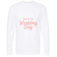 Gold Soft Touch Long Sleeve T-Shirt Thumbnail