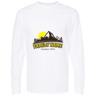 Gold Soft Touch Long Sleeve T-Shirt Thumbnail