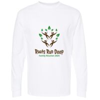 Gold Soft Touch Long Sleeve T-Shirt Thumbnail