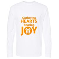 Gold Soft Touch Long Sleeve T-Shirt Thumbnail
