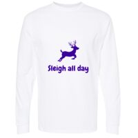 Gold Soft Touch Long Sleeve T-Shirt Thumbnail