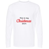 Gold Soft Touch Long Sleeve T-Shirt Thumbnail