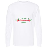 Gold Soft Touch Long Sleeve T-Shirt Thumbnail