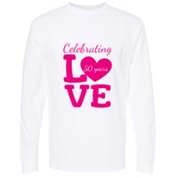 Gold Soft Touch Long Sleeve T-Shirt Thumbnail