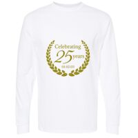 Gold Soft Touch Long Sleeve T-Shirt Thumbnail