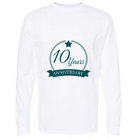 Gold Soft Touch Long Sleeve T-Shirt Thumbnail