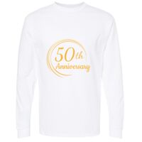Gold Soft Touch Long Sleeve T-Shirt Thumbnail