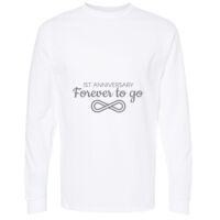Gold Soft Touch Long Sleeve T-Shirt Thumbnail