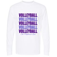 Gold Soft Touch Long Sleeve T-Shirt Thumbnail