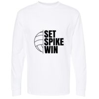 Gold Soft Touch Long Sleeve T-Shirt Thumbnail